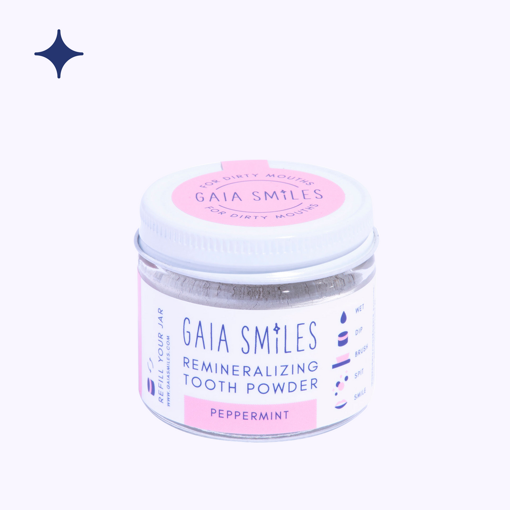 Peppermint Tooth Powder | Remineralizing Tooth Powder | Vegan & Natural ...